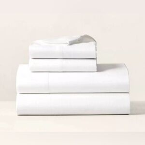 FULL SIZE 3PC SHEET SET RALPH LAUREN HOME NEW $345 LOVAN PLAID STUDIO WHITE